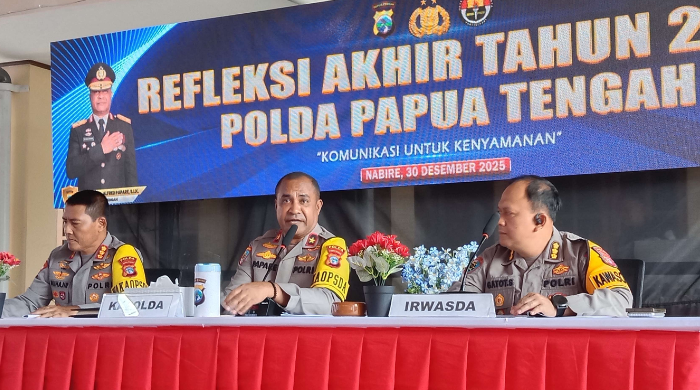 Setahun Polda Papua Tengah Hadapi Berbagai Tantangan Kamtibmas, 2026 Potensi Gangguan KKB Masih yang Utama