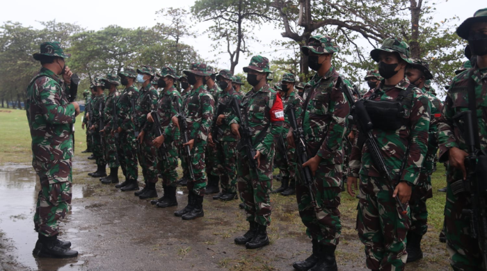 447 Personel Satgas Damai Cartenz-2026 Siap Diberangkatkan ke Papua