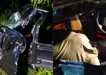 Natal Berujung Duka, Kecelakaan di Jalan Poros Pomako Timika, Satu Tewas Lima Luka