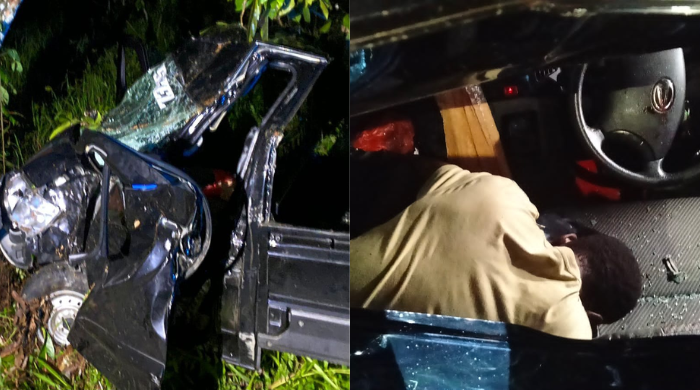 Natal Berujung Duka, Kecelakaan di Jalan Poros Pomako Timika, Satu Tewas Lima Luka