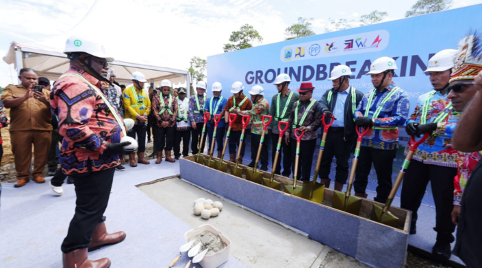 Menjadi Tonggak Sejarah, Kawasan Pusat Perkantoran Pemprov Papua Tengah Mulai Dibangun