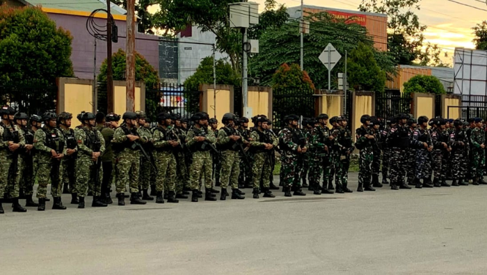 478 Personel Amankan Malam Tahun Baru 2026 di Mimika, Kapolres: Tidak Boleh Lepas Tembakan