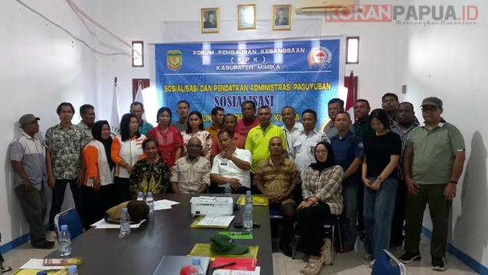 FPK Mimika Benahi Data 31 Paguyuban dan Luncurkan Aplikasi untuk Penguatan Kerukunan