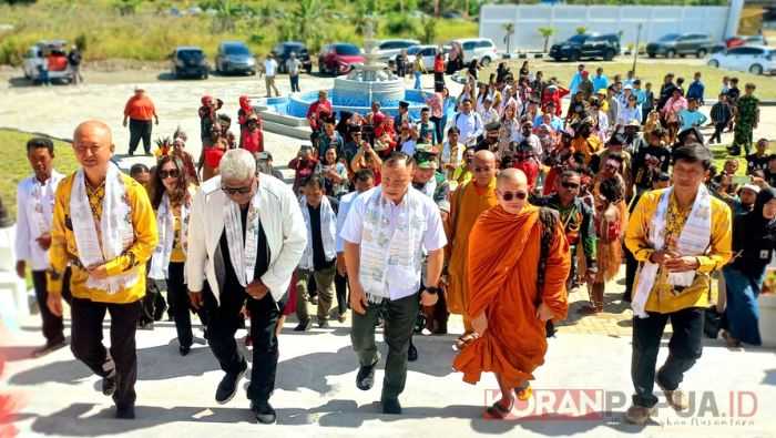 Timika Berpesta! Harmony Award 2025 Disambut Konvoi Besar, Bupati Rettob: Kemenangan Bersama