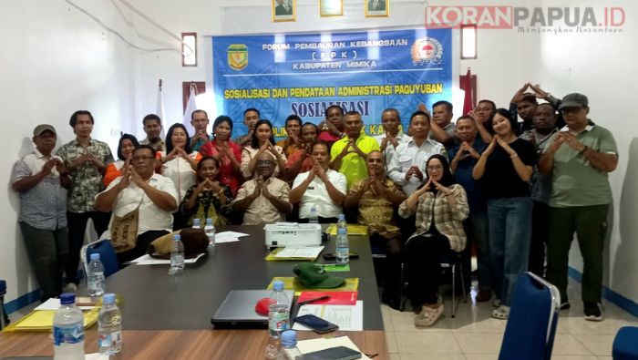 Gallery Foto FPK Mimika Benahi Data 31 Paguyuban dan Luncurkan Aplikasi Meno Sidak Ganda