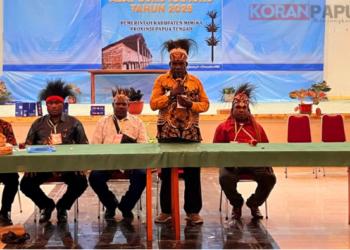 Unggul 24 Suara, Musyawarah Adat Kamoro Tetapkan Yohanes Yance Boyau sebagai Ketua LMHA Periode 2025–2030