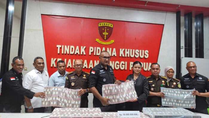 Ketua PB PON XX Kembalikan Rp5 Miliar ke Kejati Papua, Totalnya Sudah  Rp15 Miliar