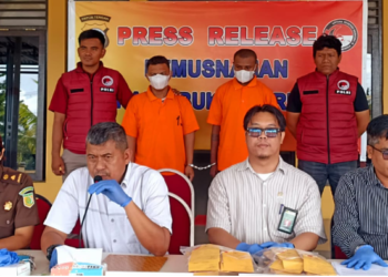 Polisi Tangkap Dua Pengedar Narkoba di Timika, Sita 55,53 Gram Sabu dan Ganja