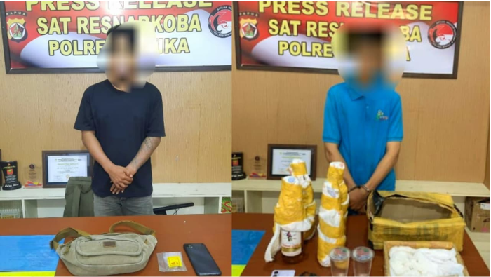 Polisi Gagalkan Rencana Selundupkan Sabu Melalui Bandara Timika, Tiga Tersangka Diamankan
