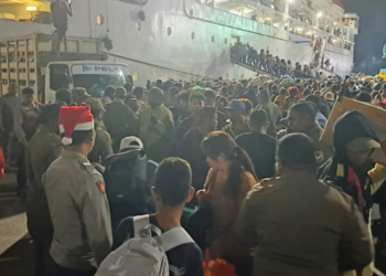 Aparat Gabungan Sita 96 Liter Sopi di Pelabuhan Pomako-Timika