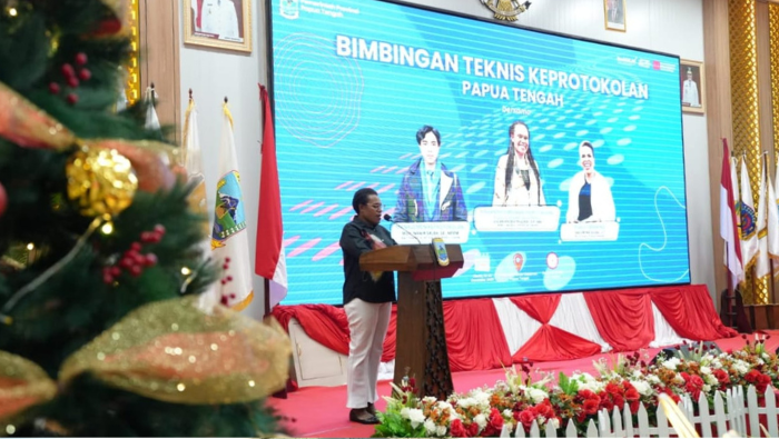 Tim Pengendalian Program Kemhan RI Tinjau Proses Pembangunan Sarana Prasana di Lanud YKU Timika