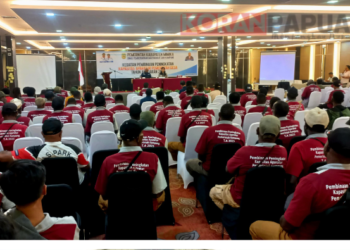 DPMK Mimika Tutup Pelatihan Aparatur Kampung, Dorong Peningkatan Kompetensi dan Pelayanan Publik