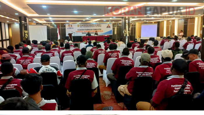 DPMK Mimika Tutup Pelatihan Aparatur Kampung, Dorong Peningkatan Kompetensi dan Pelayanan Publik