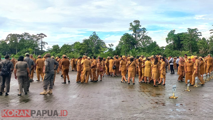 Warning untuk ASN Pemkab Mimika, Ketahuan Mabuk dan Keluyuran saat Jam Kerja Masukan ke Sel