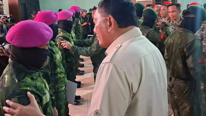 155 Prajurit TNI Terima Kenaikan Pangkat Luar Biasa, Upacara Dipimpin Panglima TNI di Timika