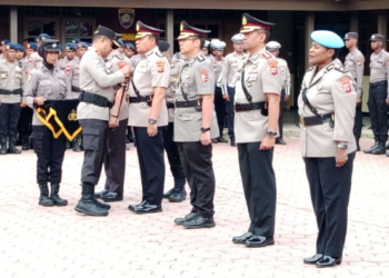 Sejumlah Pejabat Utama Polda Papua Tengah Dirotasi, Perwira Wanita Pertama Jabat Kabid Propam