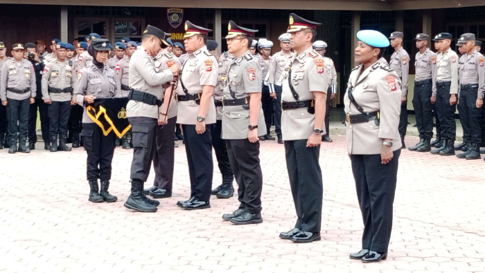 Sejumlah Pejabat Utama Polda Papua Tengah Dirotasi, Perwira Wanita Pertama Jabat Kabid Propam