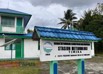 Cuaca Awal Januari di Mimika Kondisi Normal, Warga Diminta Waspadai Sambaran Petir