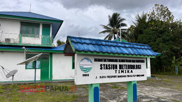 Cuaca Awal Januari di Mimika Kondisi Normal, Warga Diminta Waspadai Sambaran Petir