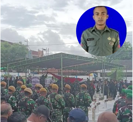 Detik-detik Praka Satria Gugur Ditembak OPM, Disambut Ribuan Warga Kupang, Rencana Menikah Tahun Ini