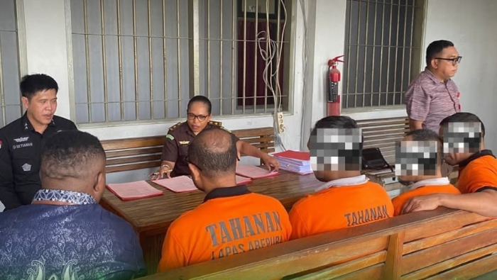 Kasus Dugaan Korupsi Aero Sport di Mimika: Empat Tersangka Diserahkan ke Lapas Abepura