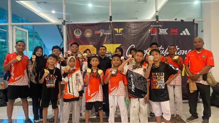 HTC Timika Toreh Prestasi Gemilang, Borong 13 Medali Emas di Turnamen Taekwondo Nasional