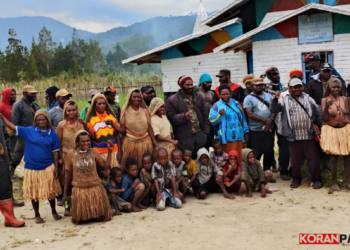 Paroki Komopa Dekenat Paniai Gelar Diskusi dan Makan Bersama Jelang Muspasme ke-VIII