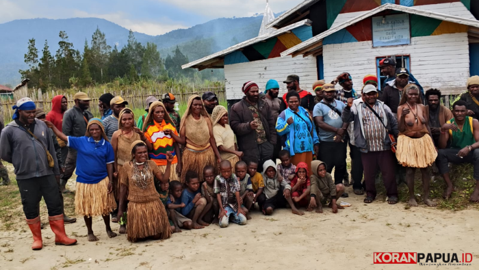 Paroki Komopa Dekenat Paniai Gelar Diskusi dan Makan Bersama Jelang Muspasme ke-VIII