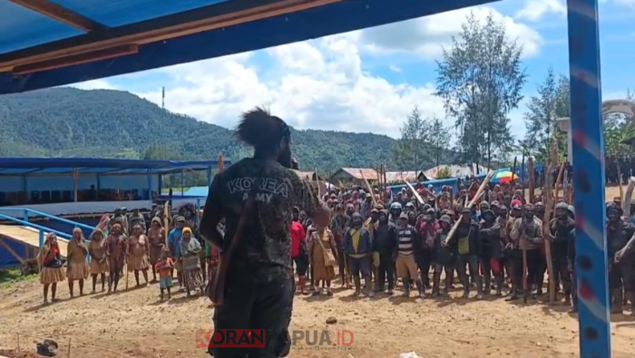 Gotong Royong Masyarakat Topiyai: “Yuu Waita” dan Rekreasi di Hari Puncak Muspasme ke-VIII