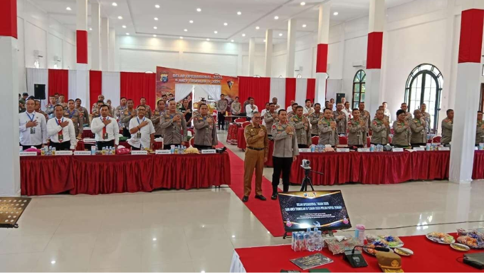 Kamtibmas Triwulan IV 2025 Papua Tengah Terkendali, Gubernur Meki Apresiasi Kepolisian