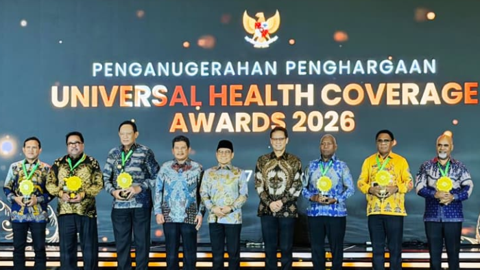 Masuk Enam Provinsi Terbaik se-Indonesia, Papua Tengah Raih UHC Award 2026 Kategori Utama