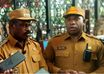 Prosesi Adat Akhiri Konflik Kwamki Narama Maknanya Sakral, Sekda Puncak: Jaminan Kuat Konflik Tidak Terulang