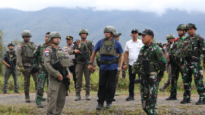 Satgas Damai Cartenz-2026 Tinjau Kesiapsiagaan Personel di Pegunungan Bintang