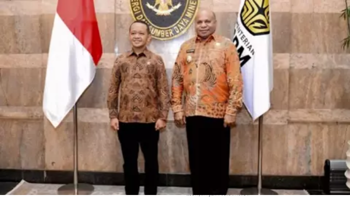 Bertemu Gubernur Fakhiri, Bahlil Pastikan Divestasi 10 Persen Saham Freeport Kuartal I Rampung Dalam Waktu Dekat