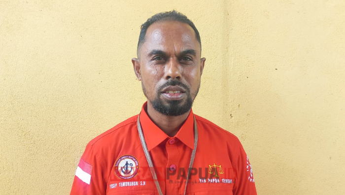 Ketua YLBH Papua Tengah Ingatkan Pelaku Pembunuhan SL Menyerahkan Diri