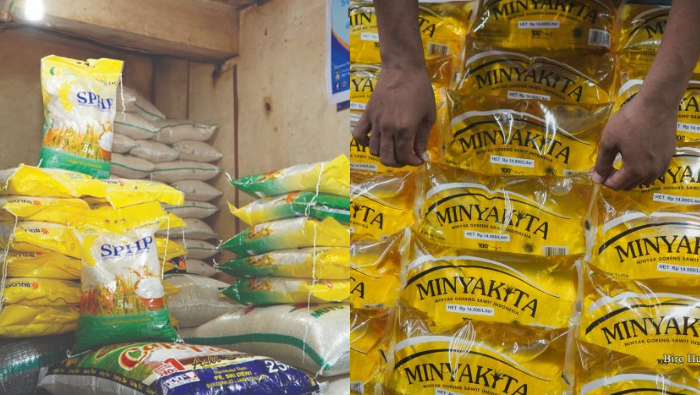 Ilustrasi Beras SPPH dan Minyakkita (Foto:ist/Koranpapua.id)