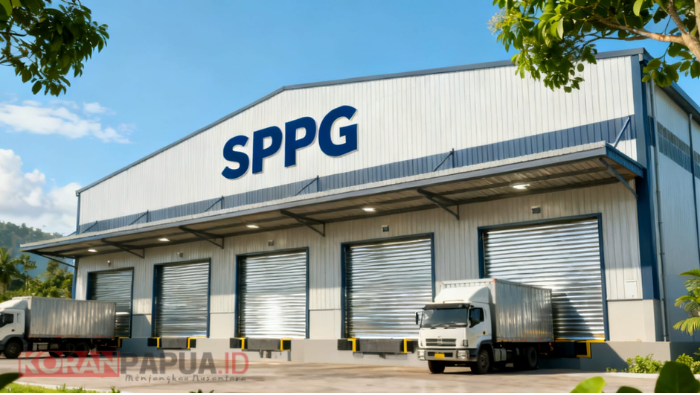 Dukung Program Presiden Prabowo, Polda Papua Tengah Bangun SPPG di Mimika