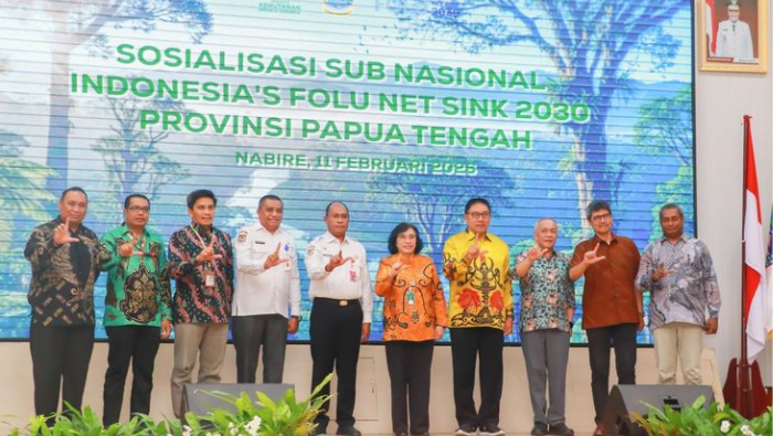 Menuju-140 Juta Ton CO₂e 2030, Restorasi Gambut Jadi Fokus Sosialisasi FOLU di Papua Tengah