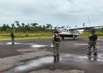 Imbas Penembakan Pilot Smart Air, Satgas Korpasgat Pegang Kendali Operasional Bandara Korowai Batu