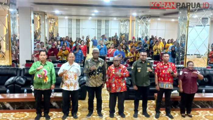 Bupati Johannes Rettob Luncurkan SITIMAN, Perkuat Pengawasan Pemerintah Berbasis Elektronik