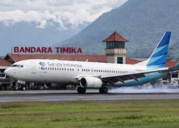 Garuda Buka Rute Timika-Jakarta Via Denpasar, Penerbangan Dimulai Minggu 29 Februari 2026