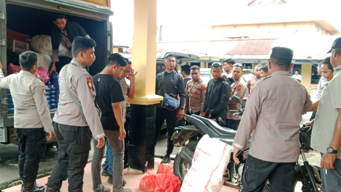 Antisipasi Bentrok Susulan, Personel Polres Mimika dan Brimob Dikerahkan ke Kapiraya