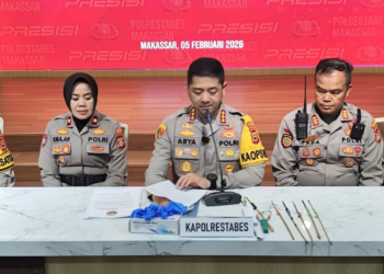 Pelaku Pembunuhan yang Tewaskan Rehan di Kota Makassar Ditangkap di Timika