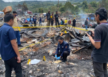 Hasil Olah TKP Kebakaran Hebat di Tolikara: Hanguskan 179 Bangunan, Kerugian Capai Puluhan Miliar