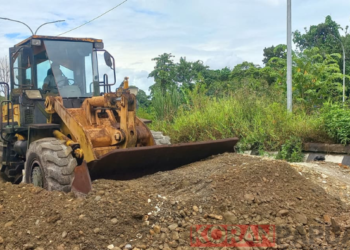 Akses dari Bundaran Petrosea Menuju Bandara Mozes Kilangin Dibuka, Kini Bernama Jalan Yan Magal