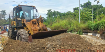 Akses dari Bundaran Petrosea Menuju Bandara Mozes Kilangin Dibuka, Kini Bernama Jalan Yan Magal