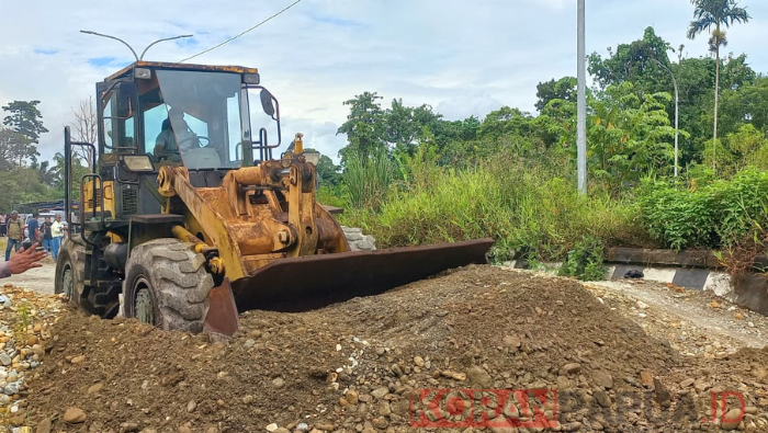 Akses dari Bundaran Petrosea Menuju Bandara Mozes Kilangin Dibuka, Kini Bernama Jalan Yan Magal