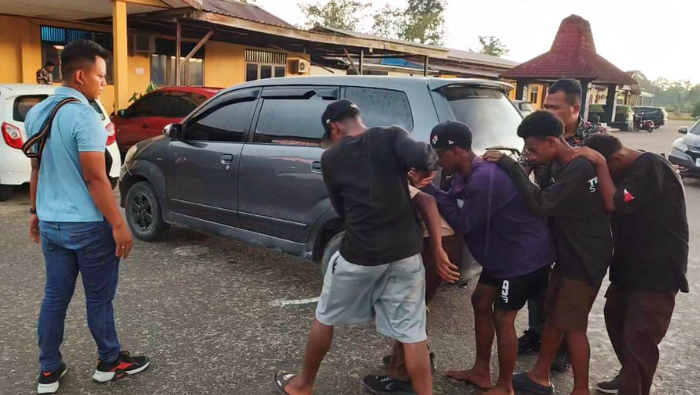 Aksi Cepat Tim Babat: Lima Pelaku Begal di Timika Diringkus, Semua Berstatus Pelajar