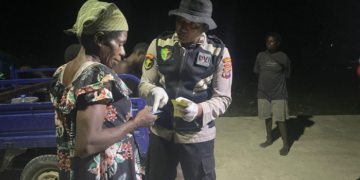 Peduli Kesehatan Warga Kapiraya, Polres Mimika Gelar Pemeriksaan Kesehatan Gratis