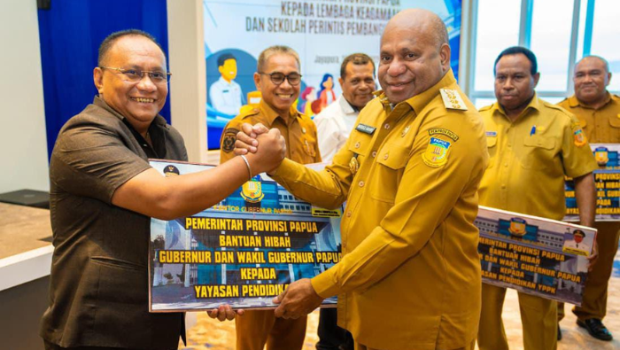 Perkuat Karakter SDM, Pemprov Papua Salurkan Rp5,75 Miliar Dana Hibah untuk Lembaga Keagamaan dan Pendidikan